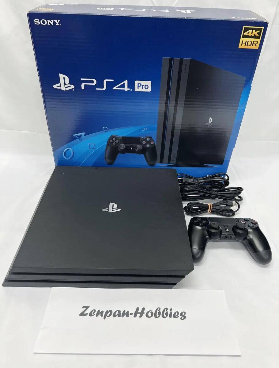 Sony Playstation 4 Pro PS4 Game Console (JPN Plug) 1TB  CUH-7100BB01/7200BB01 F/S