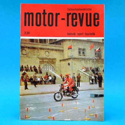 DDR Motor-Revue 3-1981  (tschechoslowakische) Skoda Jawa CZ Tatra Rallye III