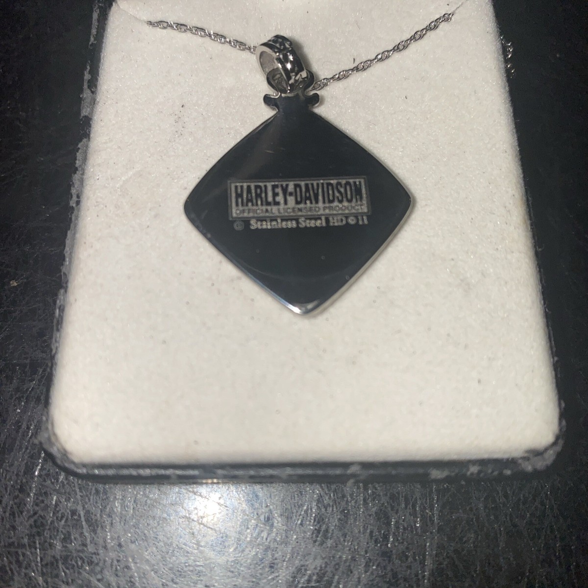 Harley Davidson Necklace Steel New In Box | eBay