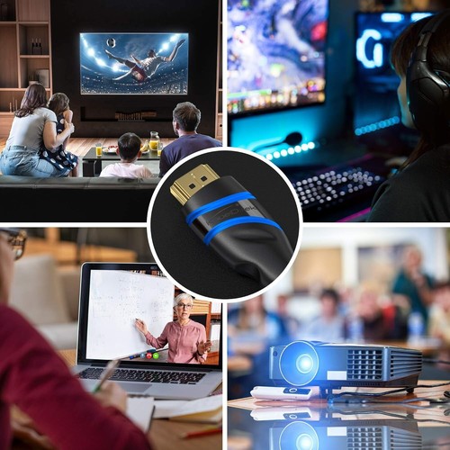 Kabeldirekt – 10K & 8K HDMI Cable, HDMI 2.1B – 3M, Available in 0.5-5M – Certifi - Picture 3 of 7