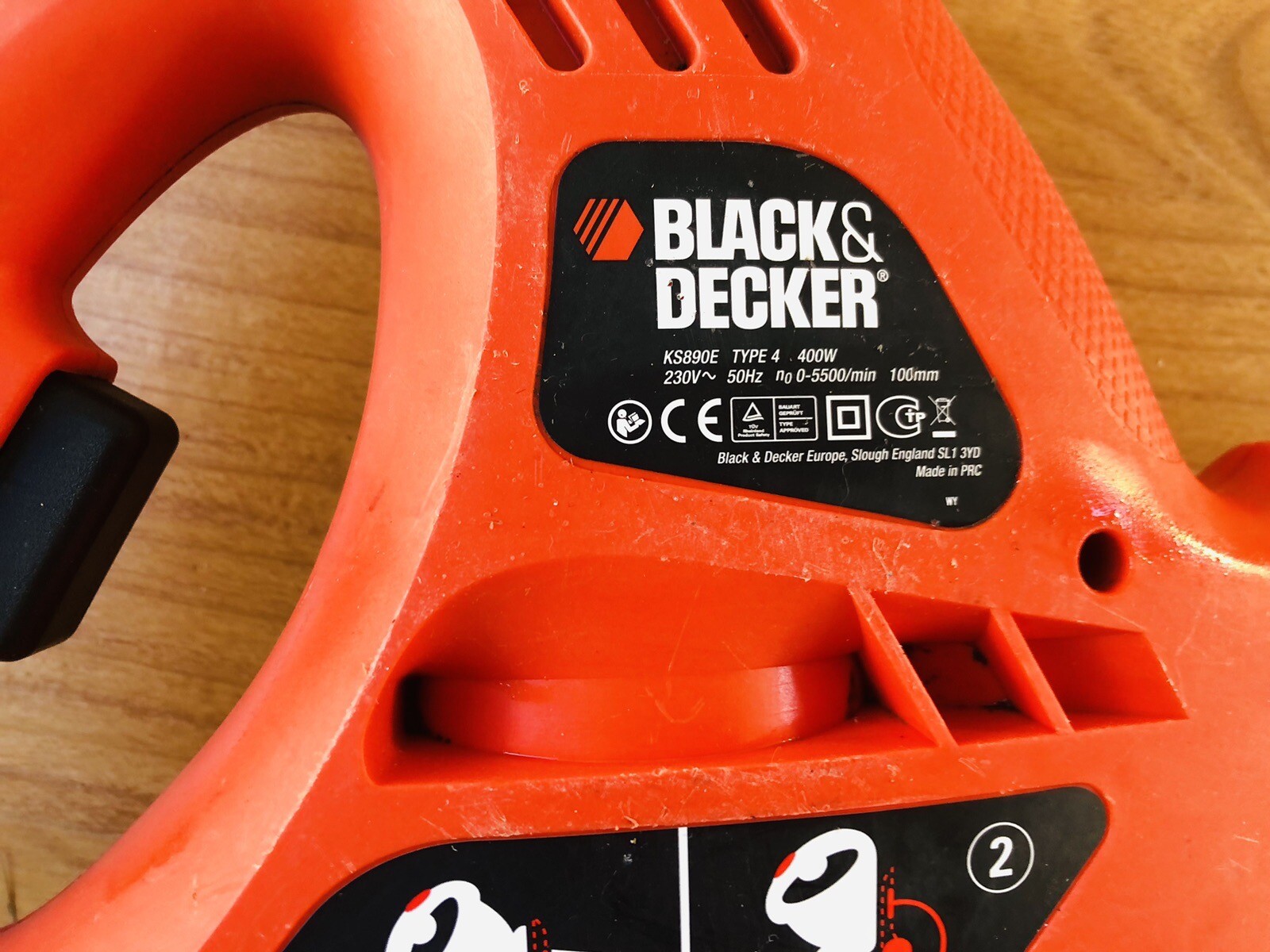 Used BLACK+DECKER Scorpion Multifunction Saw 400W (KS890E) eBay