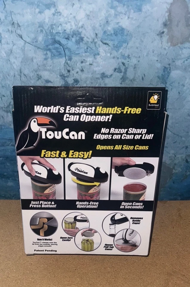 TOUCAN WORLDS EASIEST HANDS-FREE CAN OPENER - Image 2 of 2