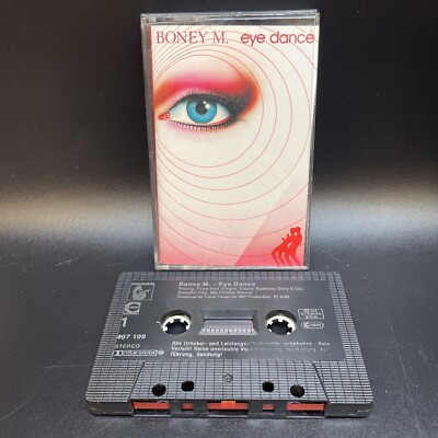  MC Tape Kassette - Boney M. - Eye Dance (feat. Bobby Farrell) Hansa Records