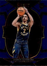 2022-23 Panini Select Concourse Andrew Nembhard #77 RC Rookie Blue Prizm