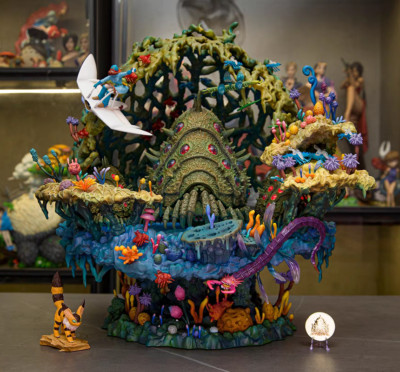 OPM Studio Nausicaa of the Valley of the Wind Statue With led 52cm