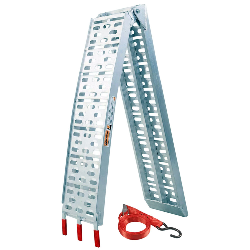 Single Heavy Duty Aluminium Motorcycle / Bike / MX Loading Ramp Max ...