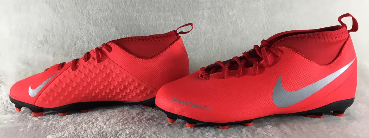 amortiguar Faringe hazlo plano Nike JR Phantom VSN Club DF FG/MG Soccer Shoes AO3288-600 Crimson Size 5Y  New! | eBay