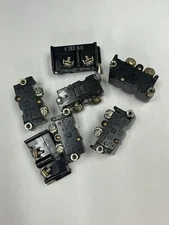 (LOT OF 7) NEW CONTACT BLOCK E30 HEAVY DUTY 600V MAX, STD DUTY 250V MAX