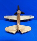 Vintage Wood U.S. ARMY  P-40  Warhawk Airplane Model  - 14" long -Handmade — photo 7