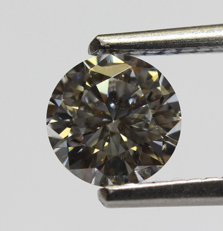 GIA certified .79ct VS2 F loose brilliant round diamond estate vintage Natural