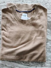 Gap Mens Long Sleeve 100 Cotton Sweater Large MINT FREE SHIPPING 