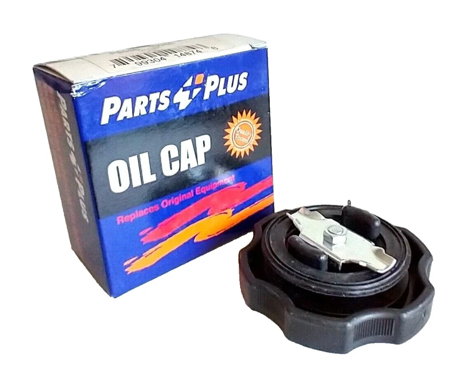 Tapa de llenado de aceite de motor plástico negro PIEZAS PLUS/Motorad P 8088 Foto 2 de 4