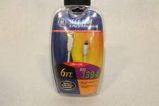 GE IEEE 1394 6-Pin to 4-Pin Cable BRAND NEW SEALED UNUSED