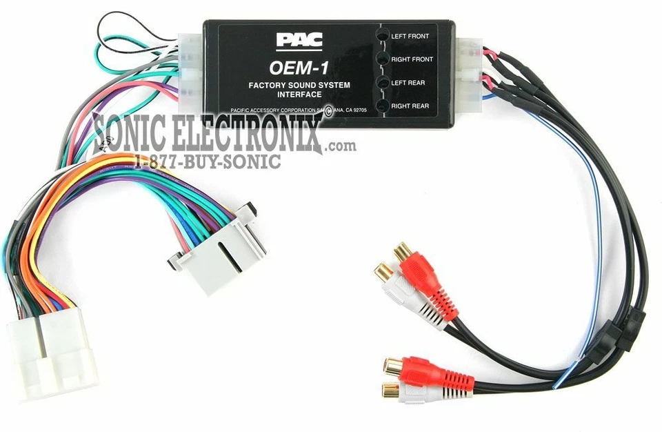 PAC System Interface Kit to Add/Replace an Amplifier Select 1998-2002 GM/Chevy - Image 2 of 3