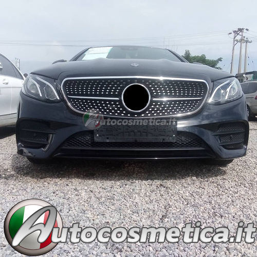 Mercedes E Klasse W213 A213 C238 2016 + Gitter Blende Kühlergrill Diamond Matrix - Bild 4 von 4