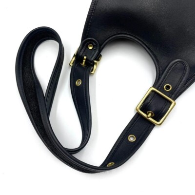 Extremely Rare Made In USA Old Coach 9988 Shoulder Bag Black