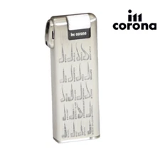 NEW IM Corona - Pipemaster - Chrome Pipe Motif Pipe Lighter (33-7415)