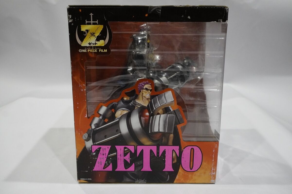 Figuarts Zero One Piece Film Z Zetto Pvc Figure Bandai Tamashii Nation