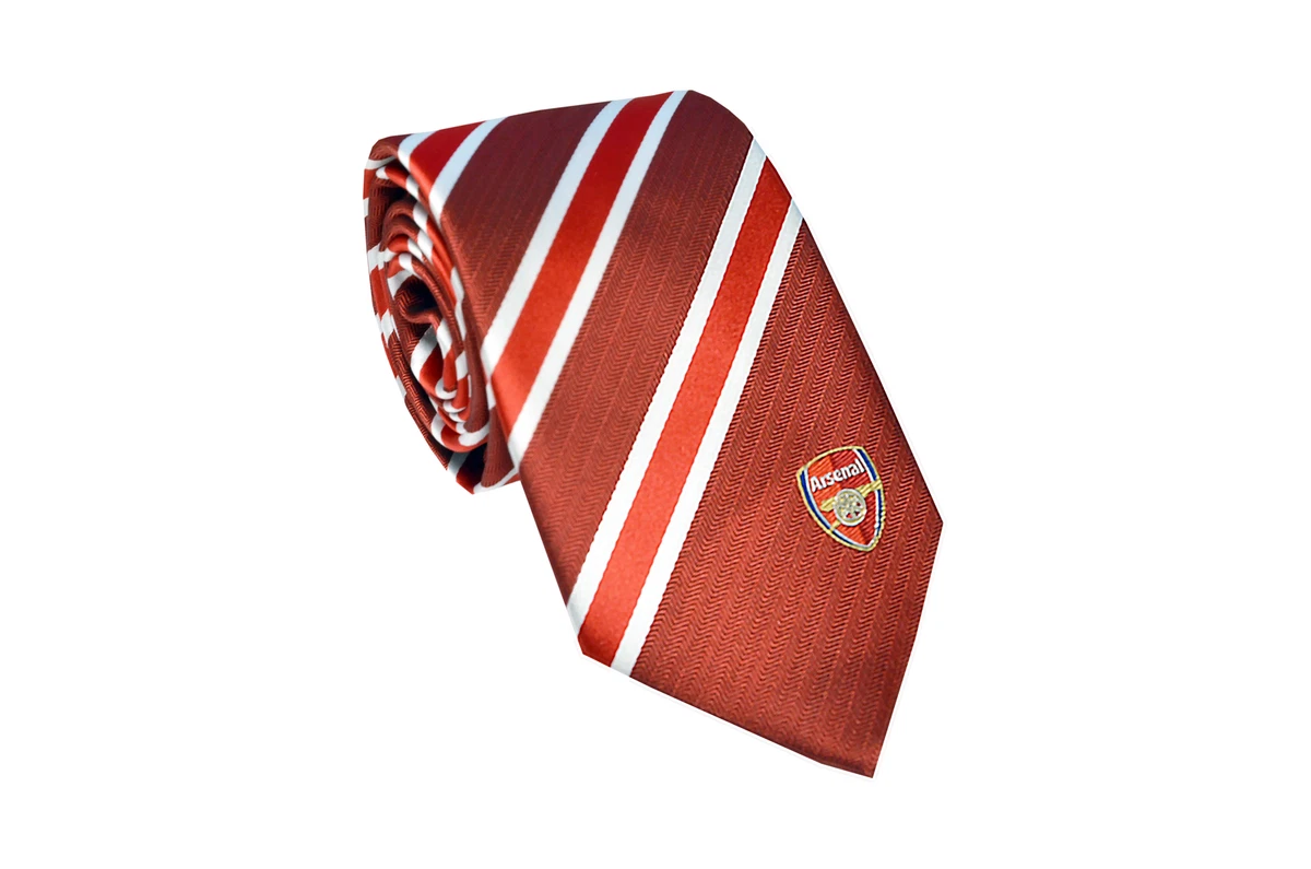 Arsenal Football Club Official Soccer Gift Club Crest Tie