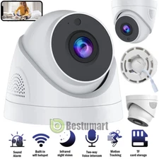 HD 1080P Camara De Seguridad WIFI Inalambrica Para Casa Exterior Con Audio Video