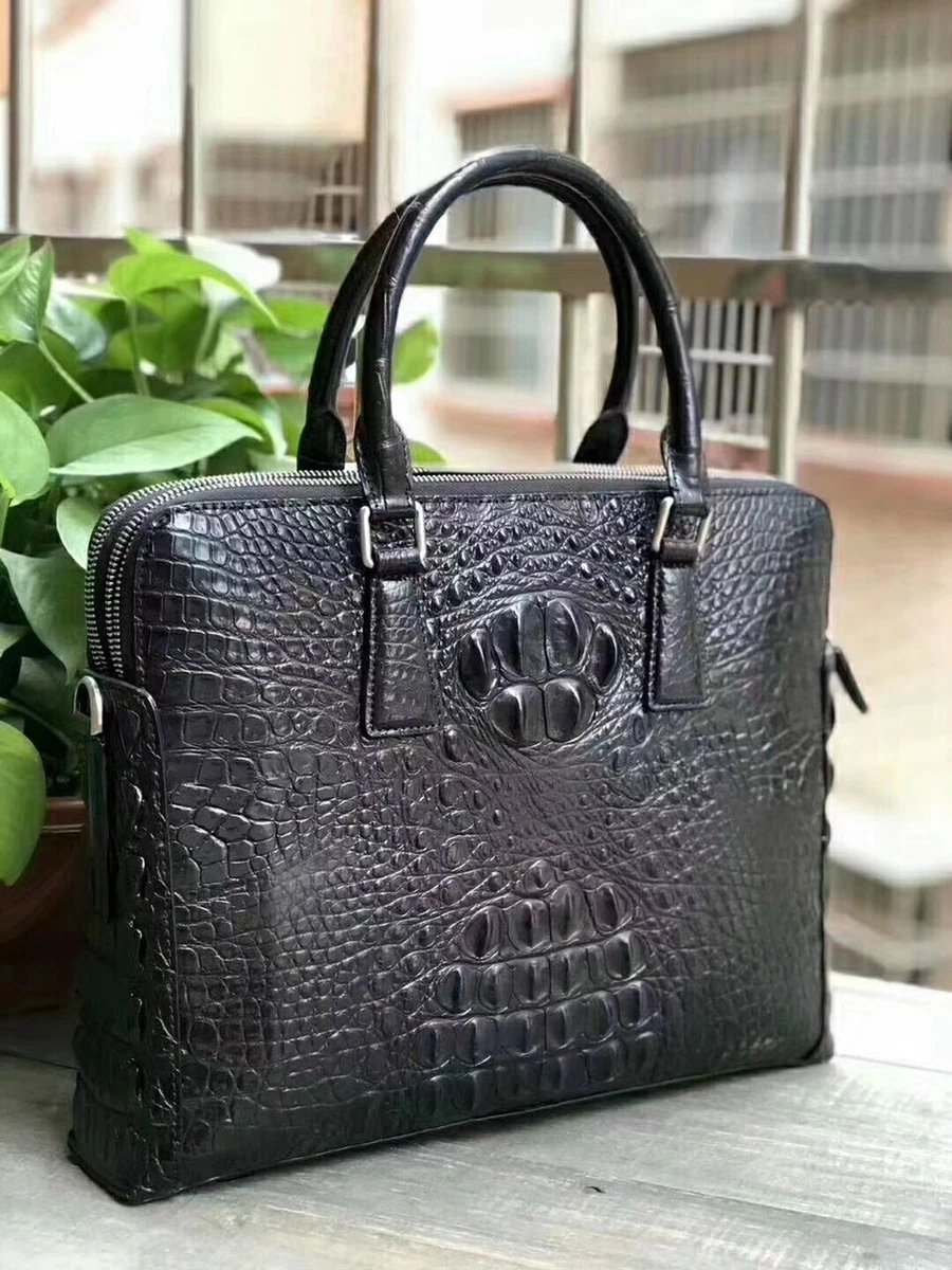 Fashion Alligator Bag and Luxury Alligator Briefcase for Men