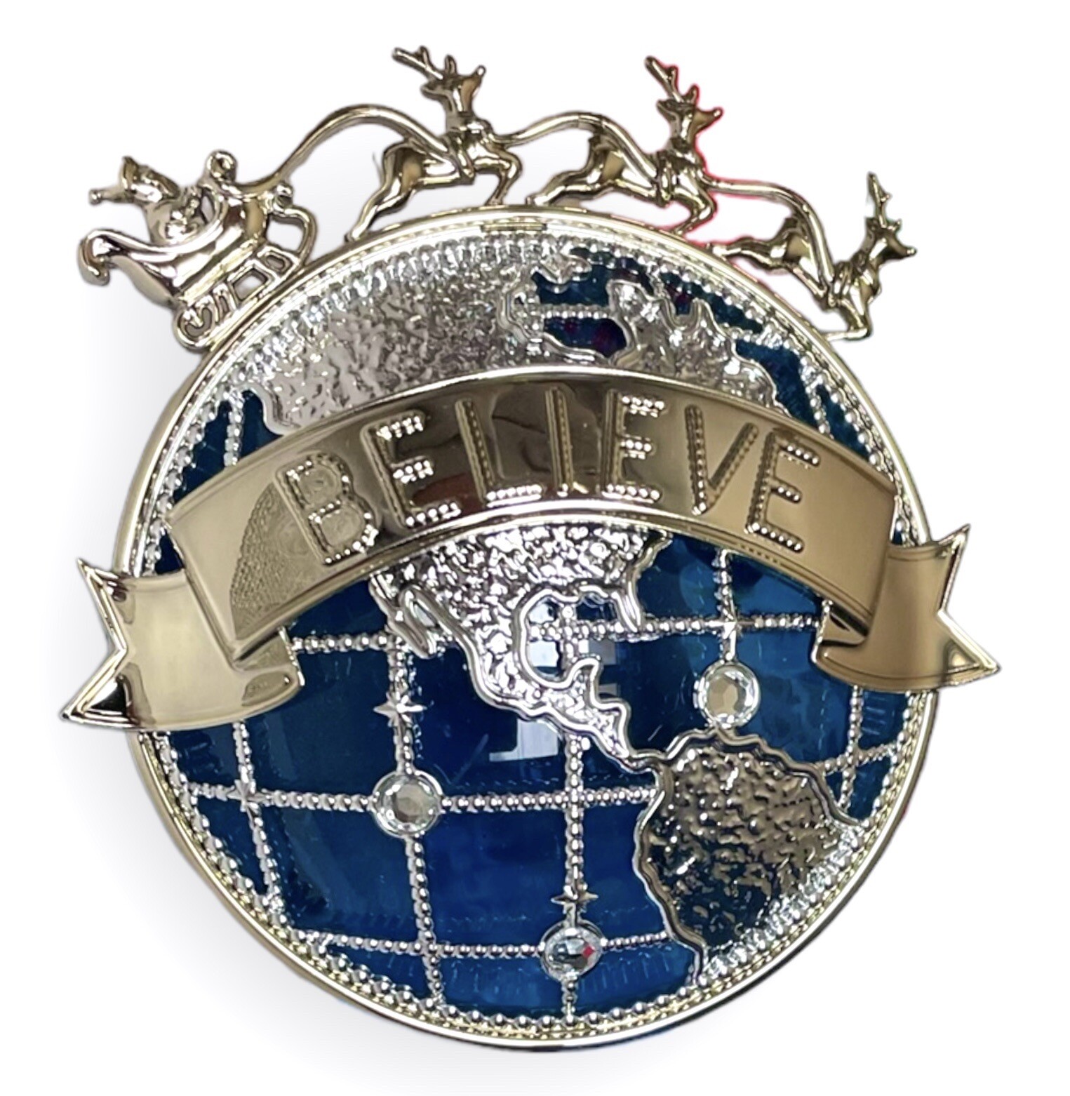 BATH & BODY WORKS Christmas Santa Globe Light-Up Wallflower Plug-In-image