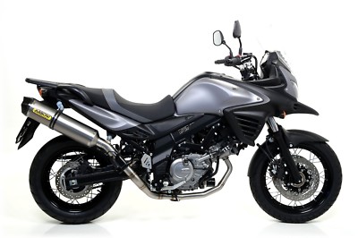 ARROW EXHAUST COMPLETE RACETECH TITANIUM APPROVED SUZUKI V-STROM 650 2004-2016
