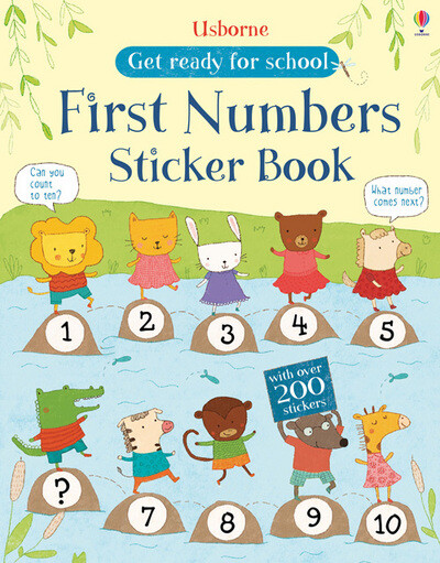 Jessica Greenwell : First Numbers Sticker Book (Get Ready fo Fast and FREE P & P