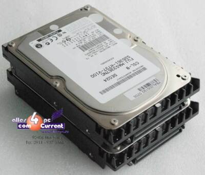 36GB 36 GB FSC MAS3367NC CA06227-B23400FS S26361-H737-V100 SCSI FESTPLATTE #K365