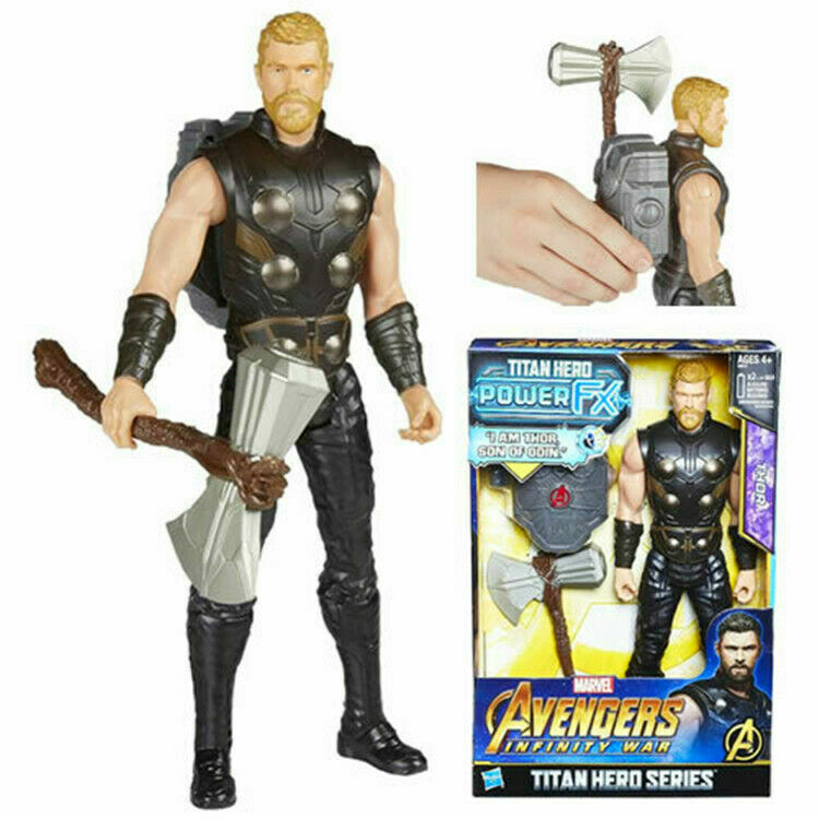 New Electronic Marvel Avengers Infinity War THOR Talking Action Figures Kids Toy