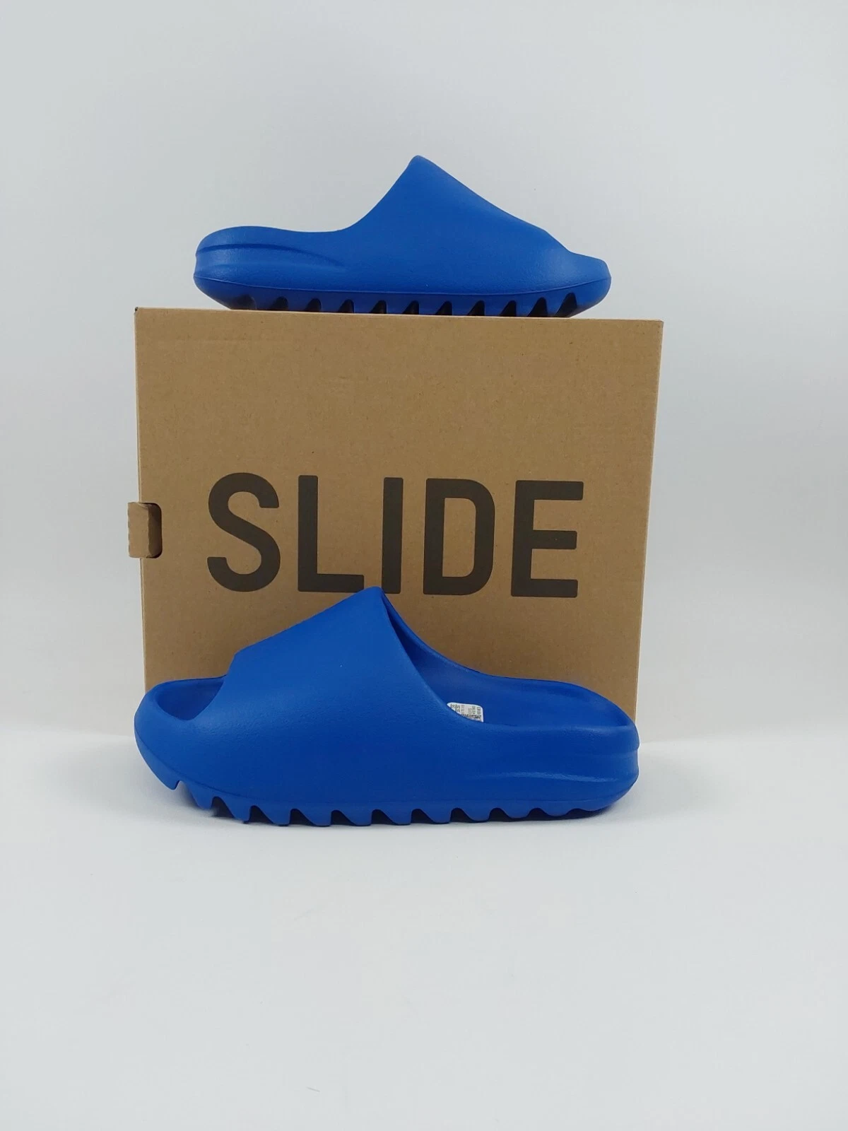 Adidas Yeezy Slide "Azure Blue" Uomo Taglia 8