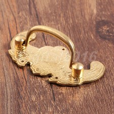 Chinese Antique Bat Pure Copper Small Classic Pull Handles Funiture Accessories