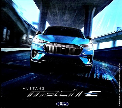 2020 FORD MUSTANG MACH-E CROSSOVER—US DEALER SALES BROCHURE—NEW NOS - 第 1/1 張圖片