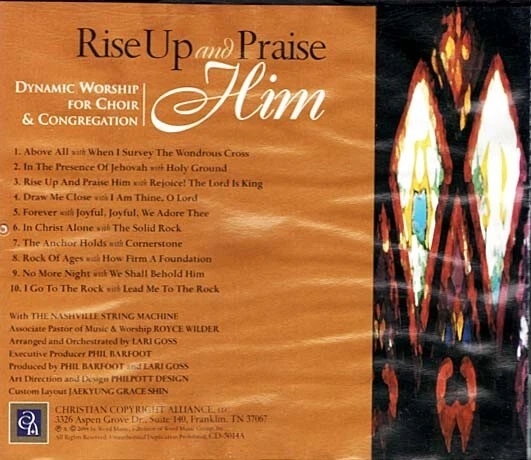 Rise Up and Praise Him ~ The Adult Choir ~ Christian ~ CD ~ Used VG