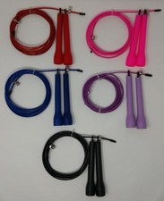 DA VINCI Ultra Speed Super Fast 10 Foot Adjustable Cable Jump Rope