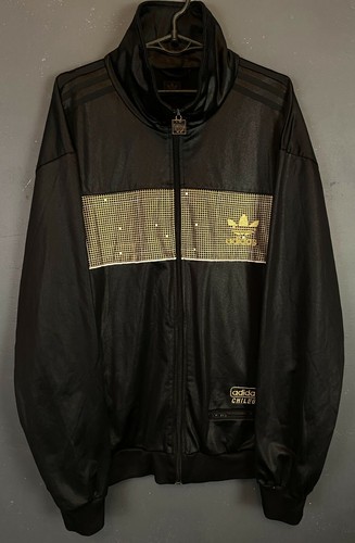 CHILE 62 TRACK JACKET SUPERSTAR BLACK 