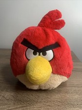 Red Angry Birds Plush Stuffed Animal Commonwealth 2010 NO SOUND 8 Inch Character