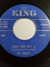 Bill Doggett Honky Tonk PART 1  2 1956 Instrumental 45RPM GOOD F142