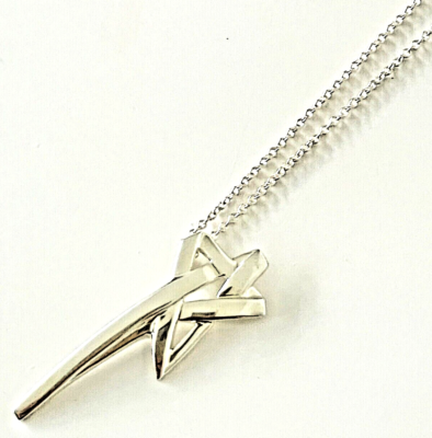 Tiffany & Co. Paloma Picasso Sterling Silver Shooting Star Pendant