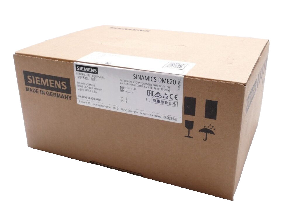 Siemens SINAMICS Drive-CliQ Hub Module DME20 | RS:B FS:B | 6SL3055-0AA00-6AB0