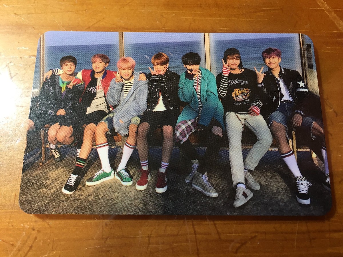 BTS Bangtan Boys You Never Walk Alone Spring Day Group Photo Card