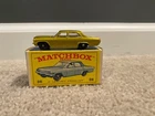 MATCHBOX LESNEY #36C OPEL DIPLOMAT, SCARCE GREEN OPEL BOX, vintage ORIGINAL