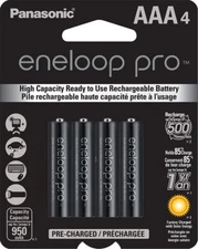 Panasonic Rechargeable batteries AA or AAA NiMH Eneloop Fast Charger lot Battery