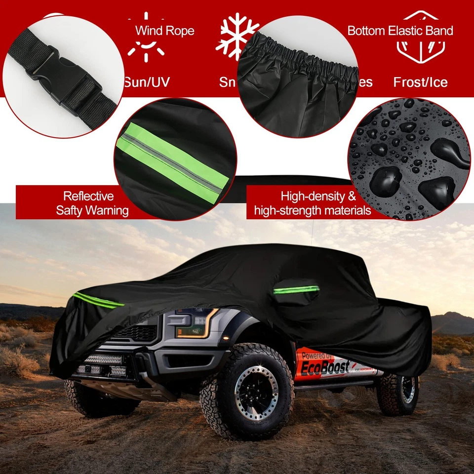 Cubierta impermeable al aire libre para lluvia polvo protector UV para Ford F-150 Foto 2 de 4