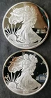 Two Sunshine Minting 1oz Silver Walker Rounds