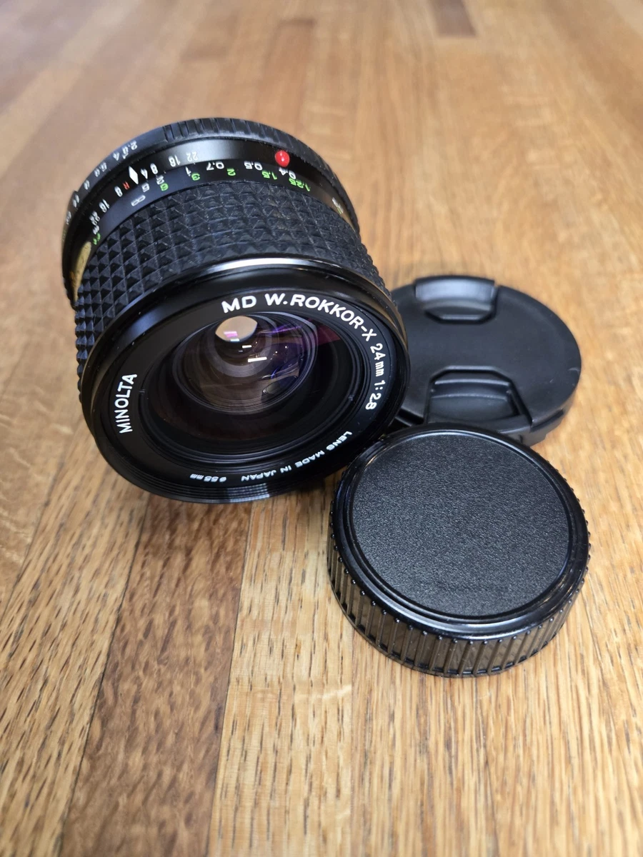 Minolta MD f/2.8 Camera Lenses 24mm Focal for sale | eBay