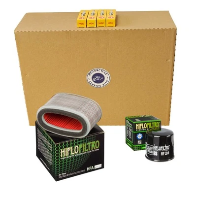 Service Kit For HONDA VT750 SHADOW / VT750S 04-25 Oil|Air Filter 4 X NGK Plugs - Image 1 of 4