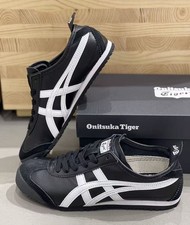 New Onitsuka Tiger MEXICO 66 BLACK WHITE Unisex Sneaker 1183C102-001
