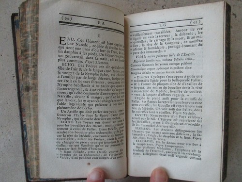 DICTIONNAIRE ICONOLOGIQUE connaissance peintures, sculptures, médailles..., 1756 - Picture 9 of 17