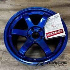Volk Racing TE37SL 18x10.5 +22 5x114.3 Hyper Blue (Set of 4) WVDAC22EPE